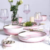 Angelic Kitchenware™ Pink Ceramic Dinner Plate