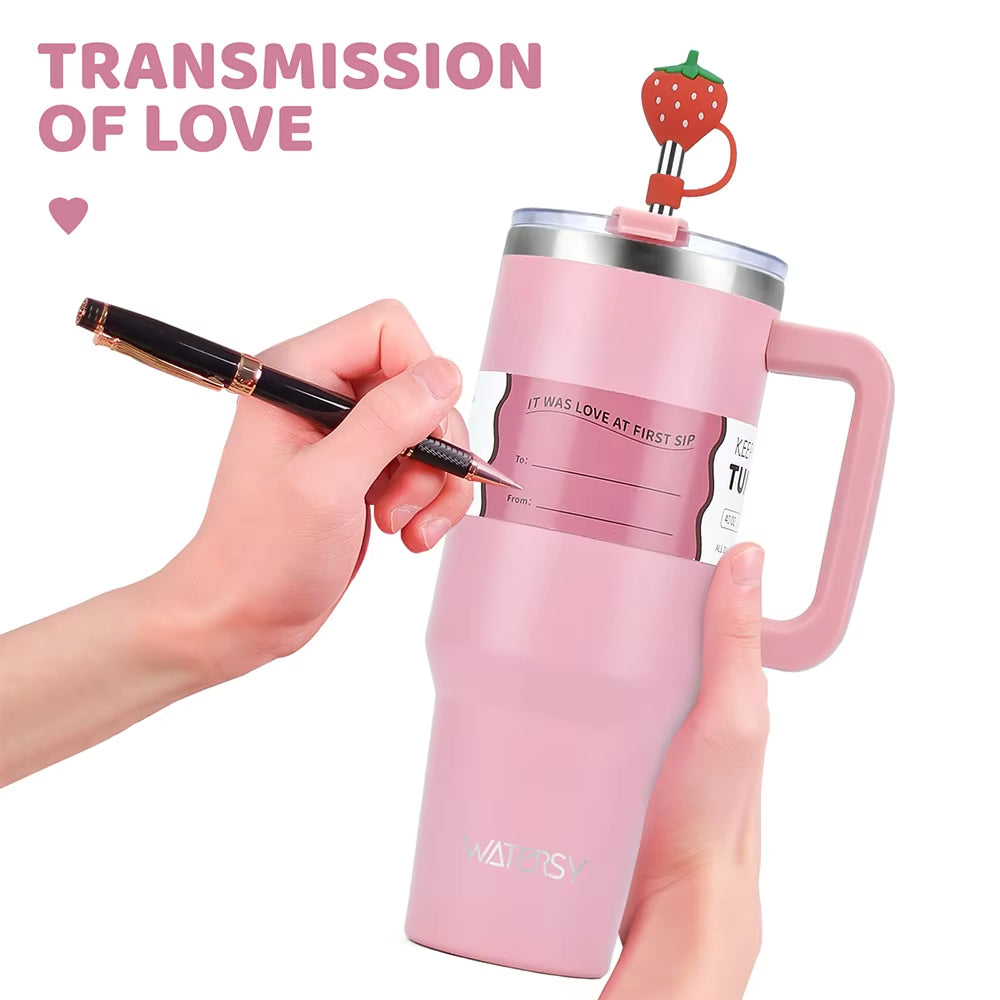 Angelic Kitchenware™ Stainless Steel Thermal Tumbler