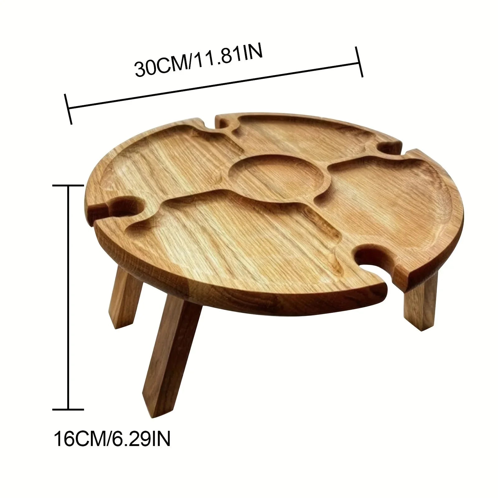 Angelic Kitchenware™ Outdoor Wooden Folding Picnic Table