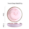 Angelic Kitchenware™ Pink Ceramic Dinner Plate