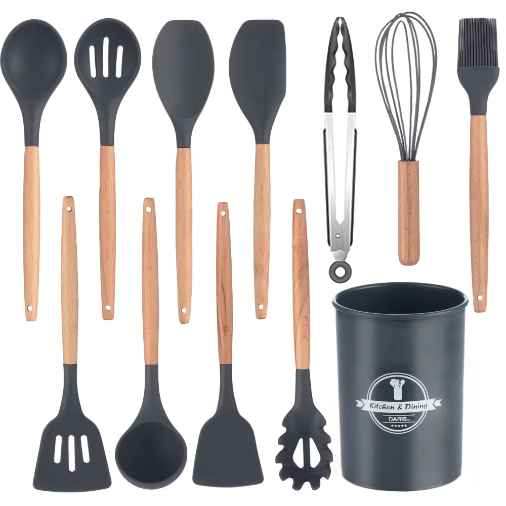 Silicone Cooking Utensils Set