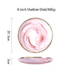 Angelic Kitchenware™ Pink Ceramic Dinner Plate