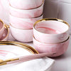 Angelic Kitchenware™ Pink Ceramic Dinner Plate