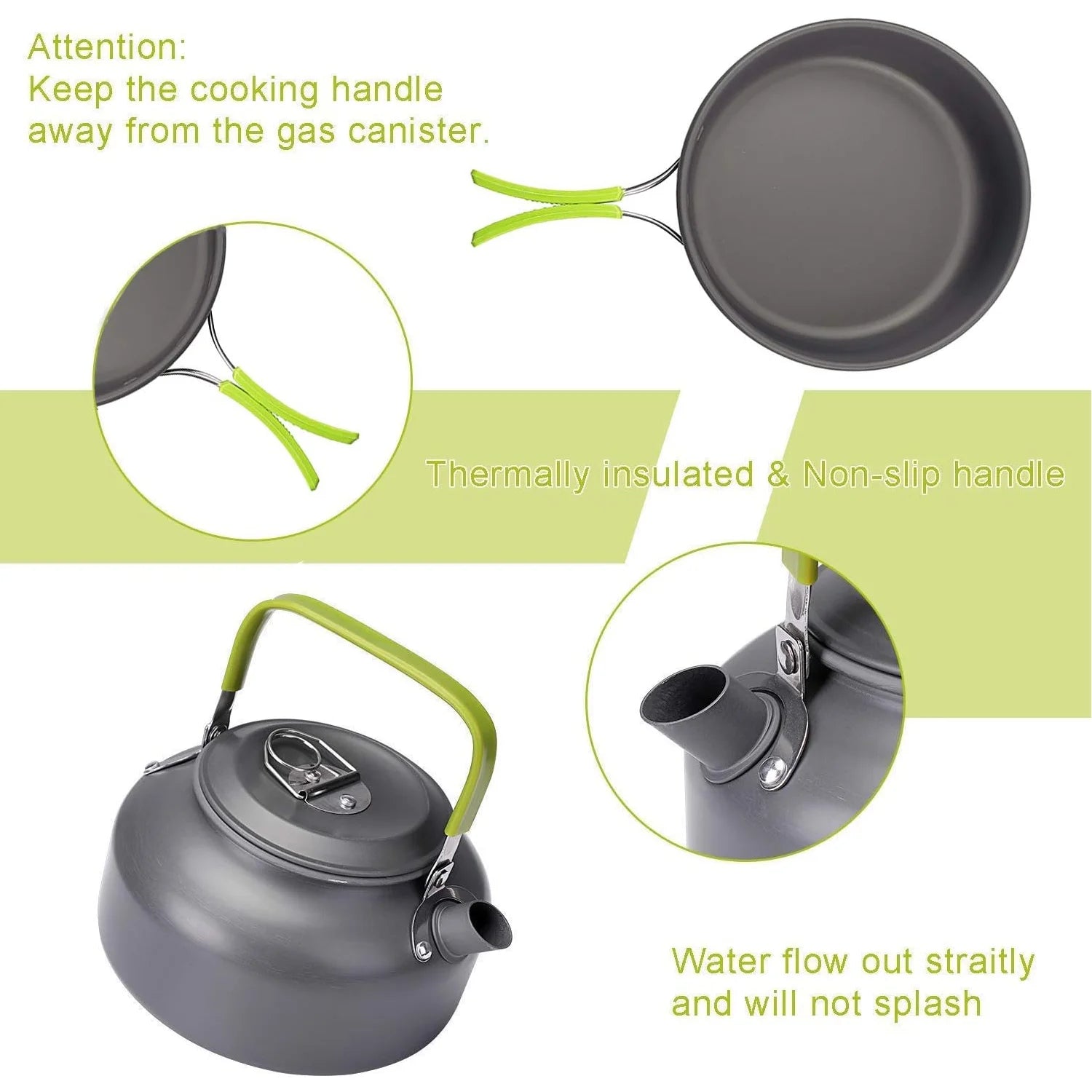 Aluminum Camping Mess Kit