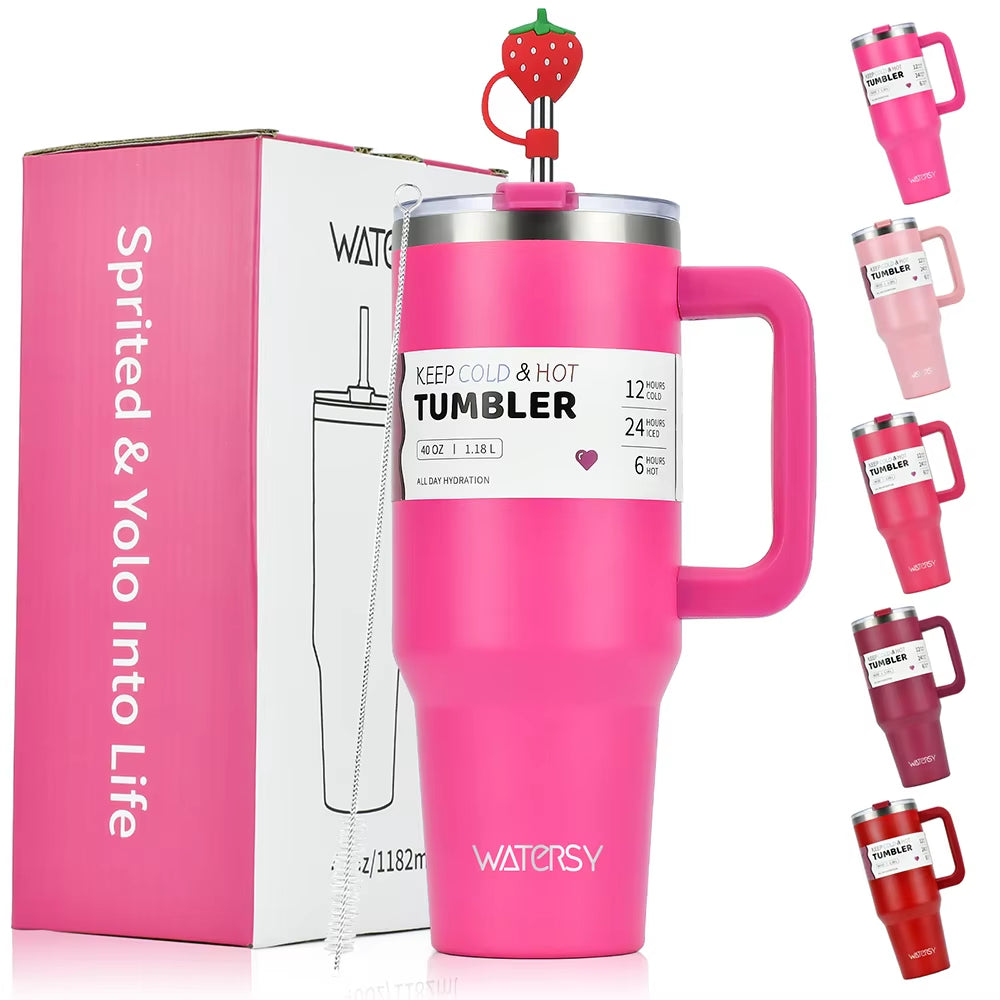 Angelic Kitchenware™ Stainless Steel Thermal Tumbler