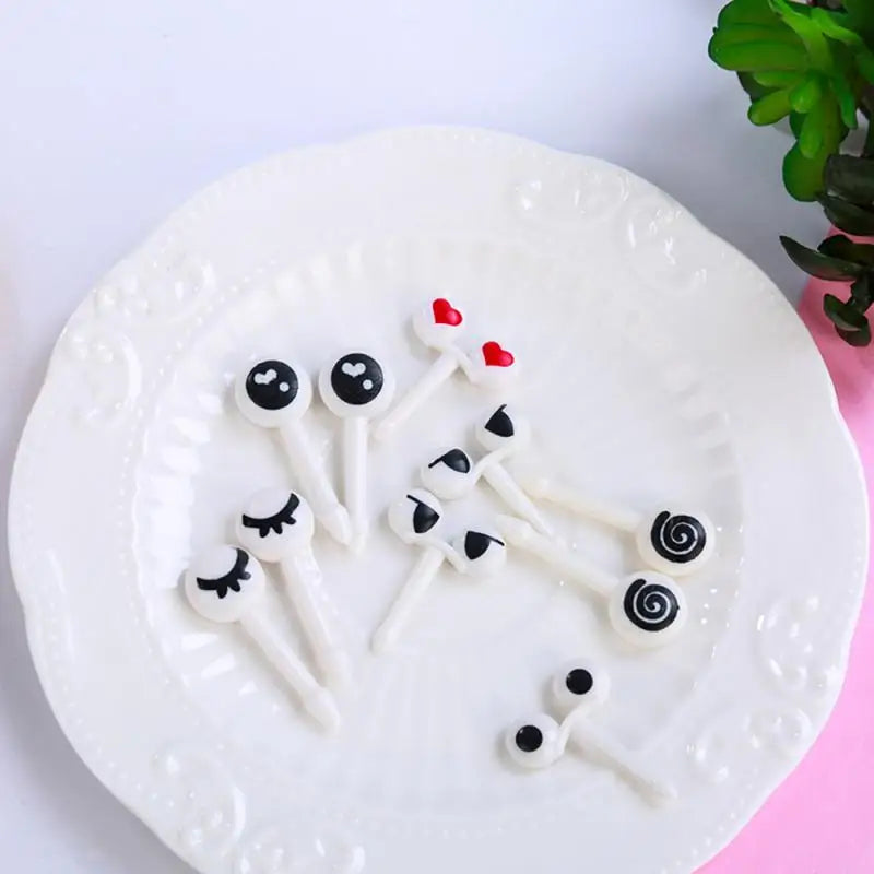 Cute Plastic Fruit Toothpicks