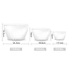 3PCS Silicone Food Storage Bag Reusable Stand up Zip Bag Leakproof Containers Fresh Bag Food Storage Bag Fresh Wrap Ziplock Bag