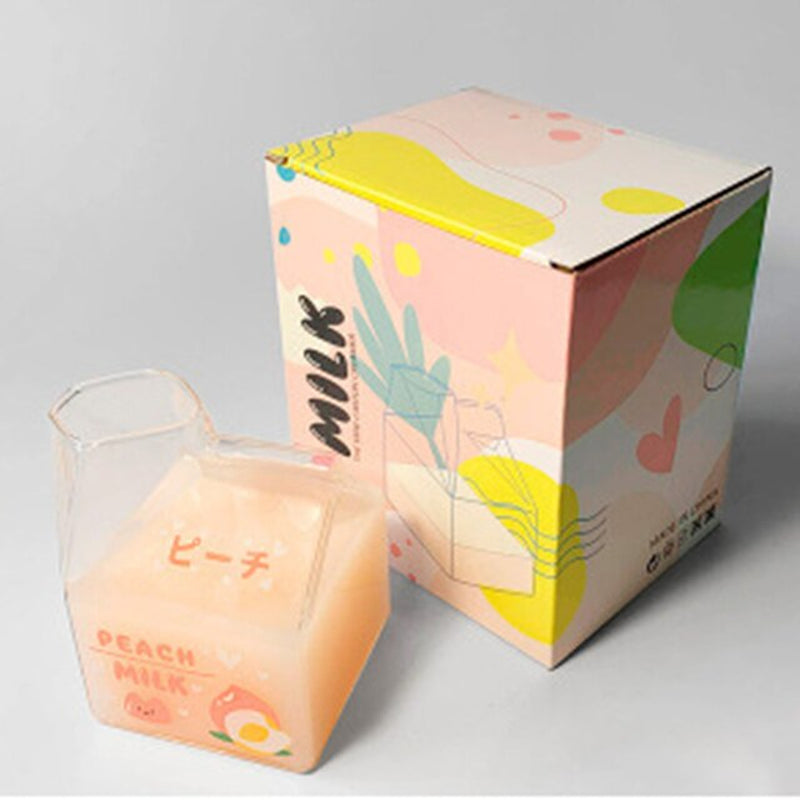 Angelic Kitchenware™ Cute Glass Milk Cup