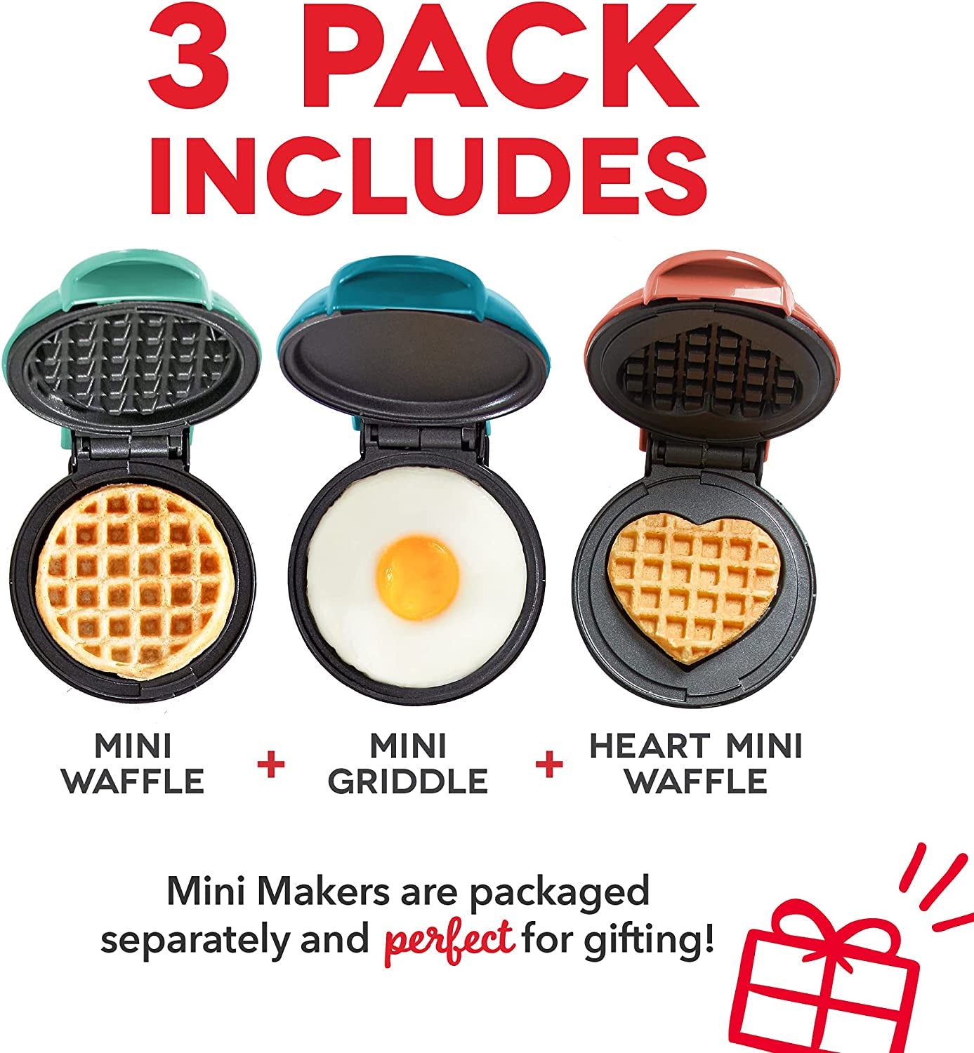 Angelic Kitchenware™ Mini Waffle Maker