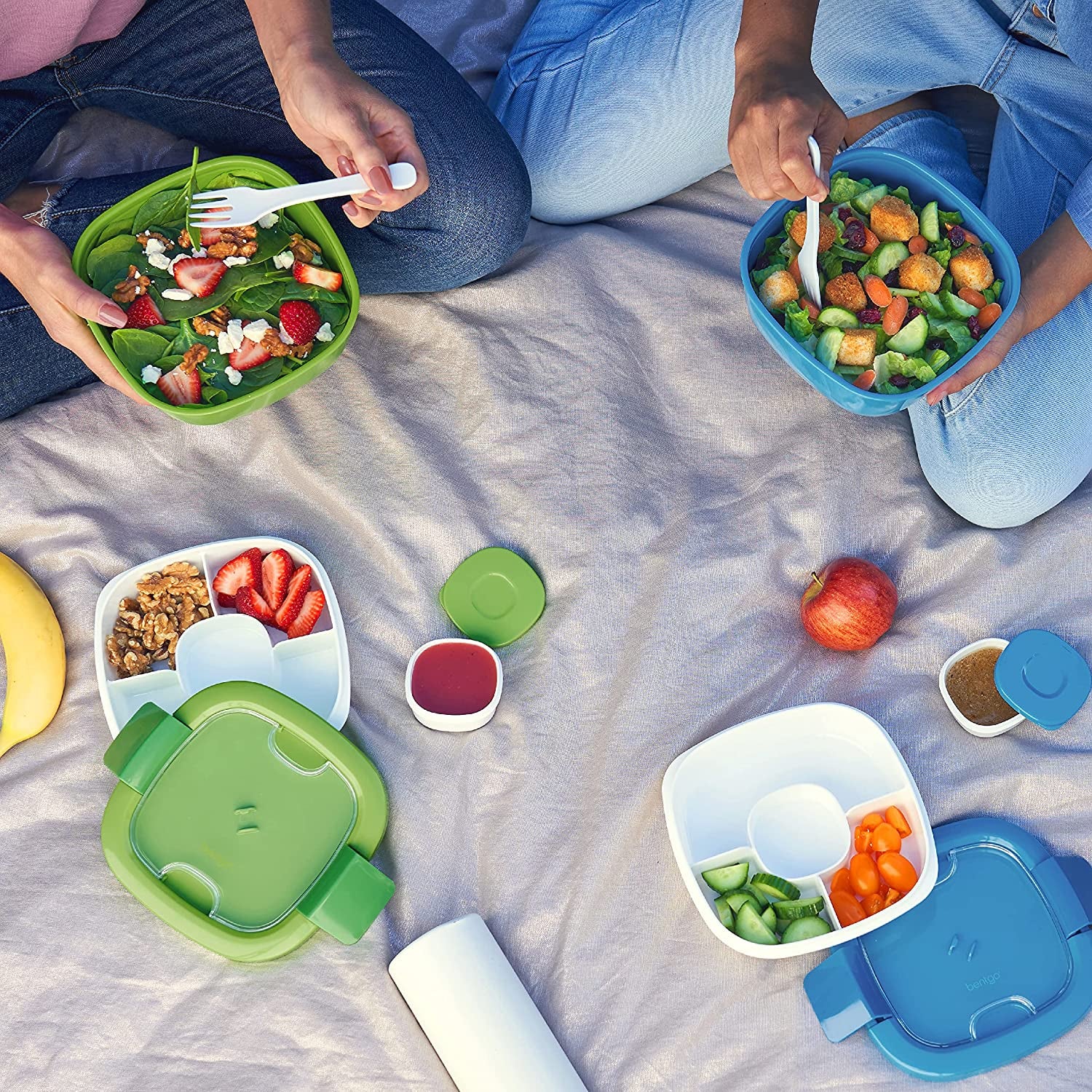 Angelic Kitchenware™ Stackable Lunch Container